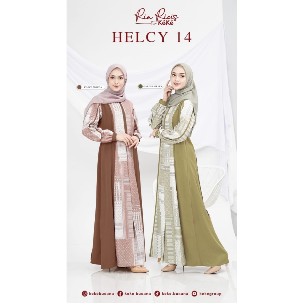 KEKE GAMIS RICIS HELCY 14 TERBARU 2023
