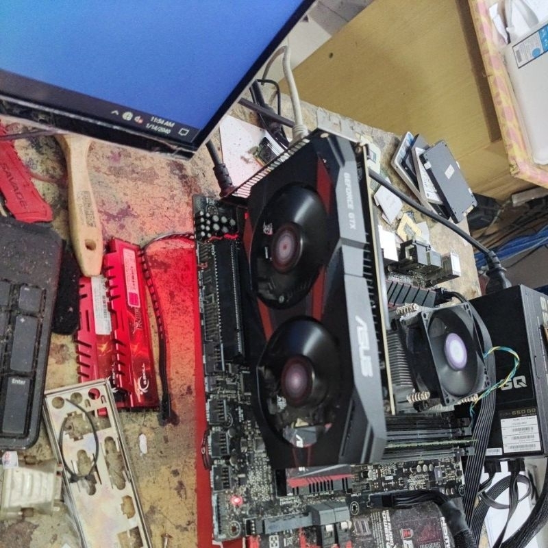 vga Asus cerberus gtx1050ti 4gb 128bit ddr5