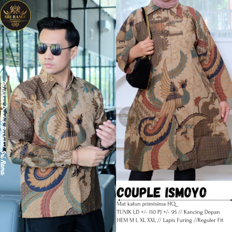 COUPLE TUNIK BATIK BY SRI RAMA 171223