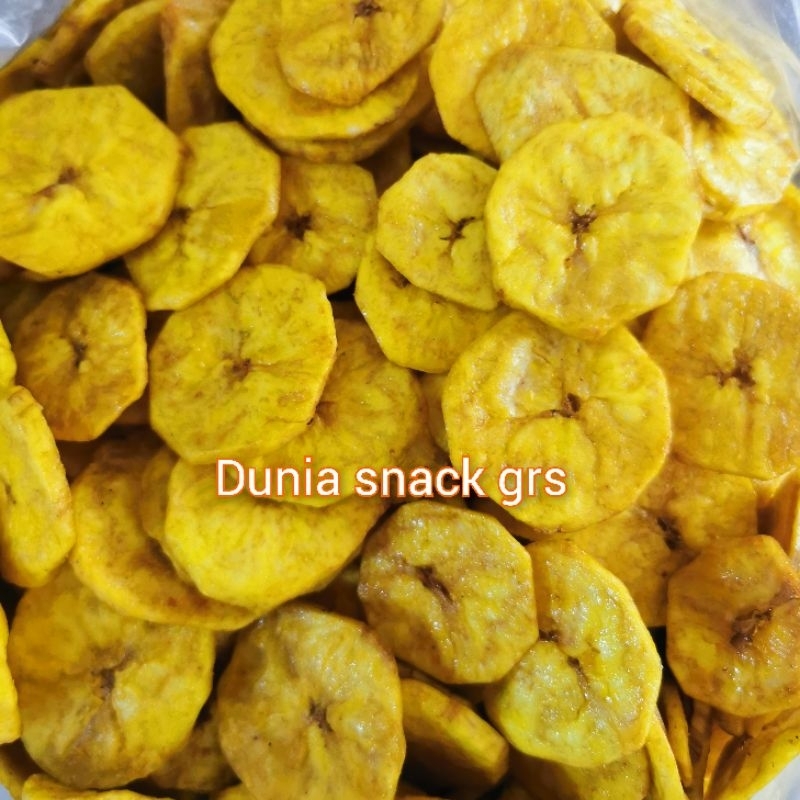 

Keripik Pisang Manis 250gr Rasa Nangka / Pisang Koin