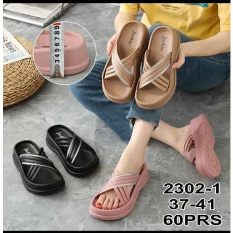 Sandal Jelly Wanita Dewasa Import Terbaru Sandal Karet Dewasa