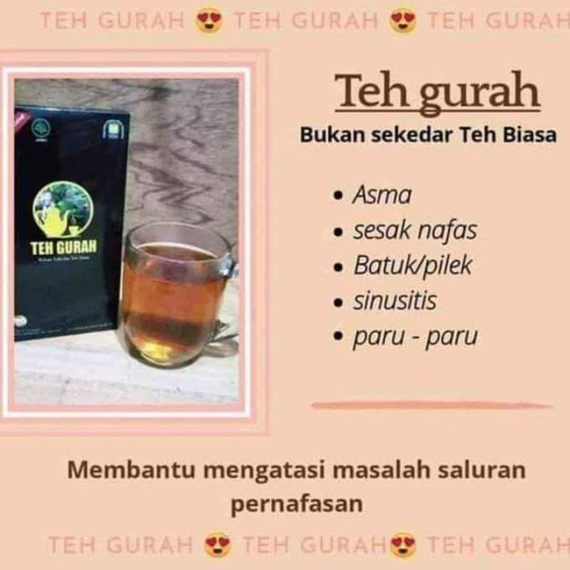 

TEH GURAH NATURAL NUSANTARA ORIGINAL BPOM