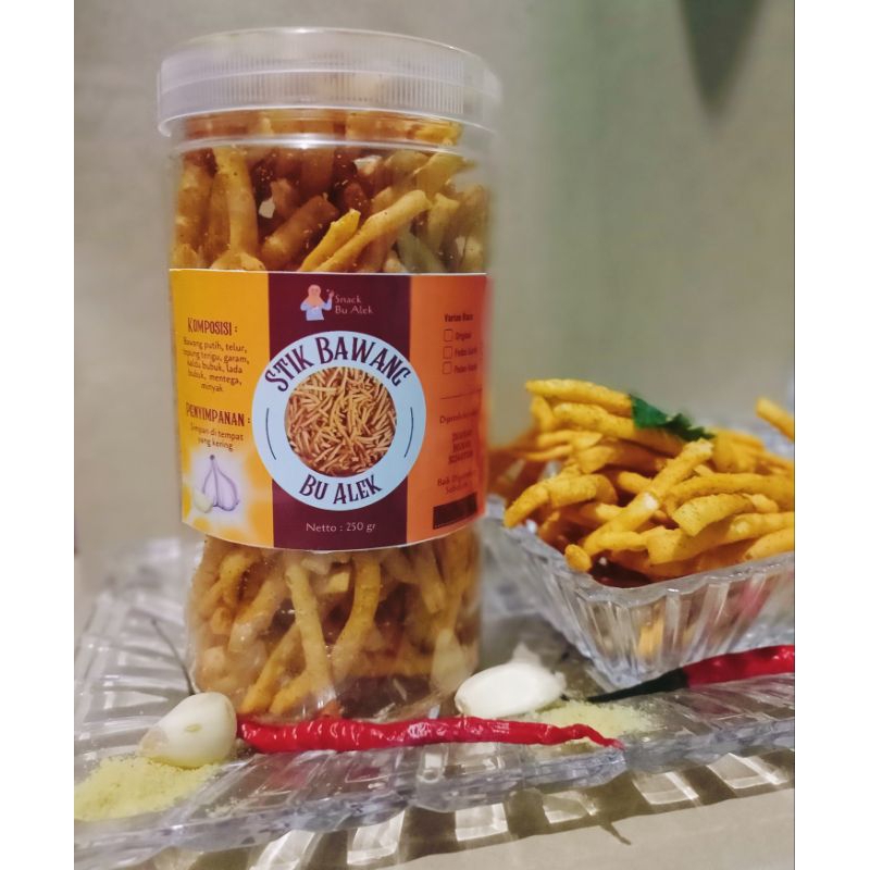 

Stik Bawang Pedas Gurih