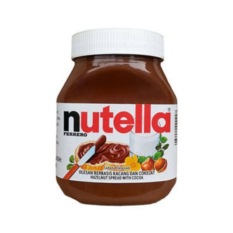 

Nutella Ferrero Spread Chocolate 350 Gram / Selai Coklat Nutella 350gr