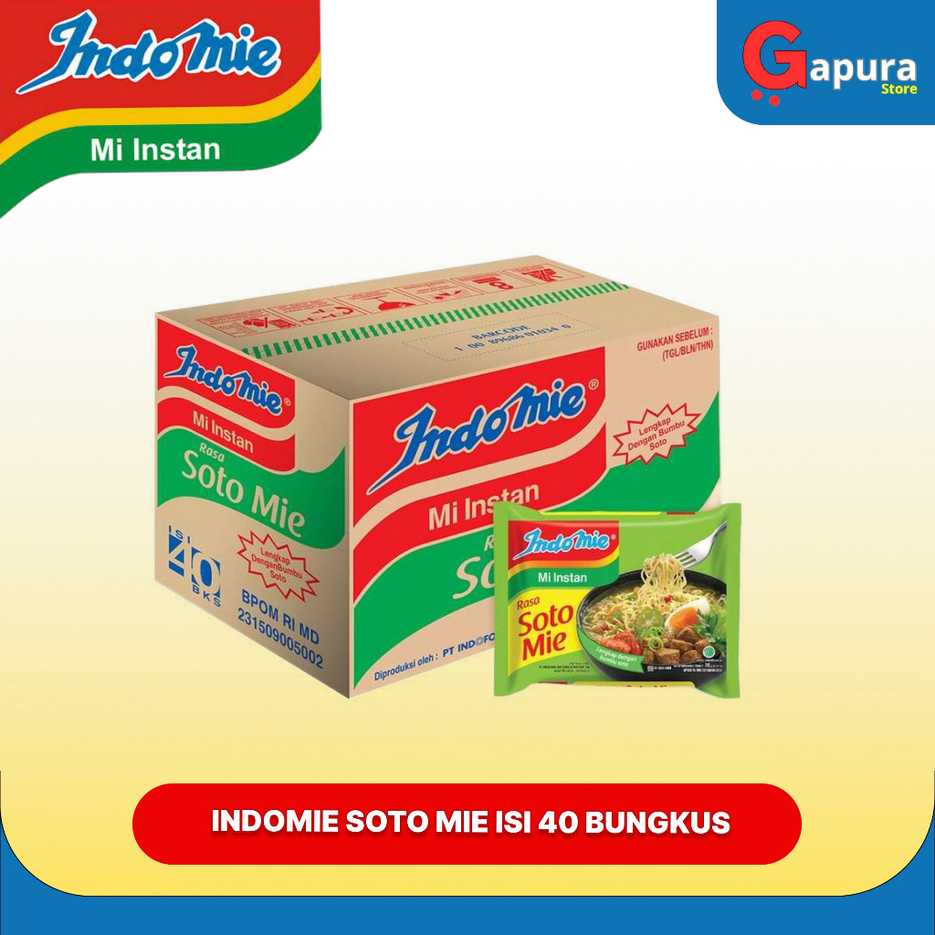 

Indomie soto 1 dus