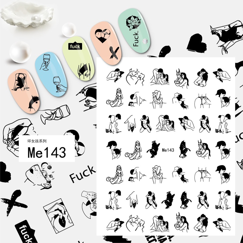 

STICKER CODE ME FOR NAIL ART HIASAN KUKU