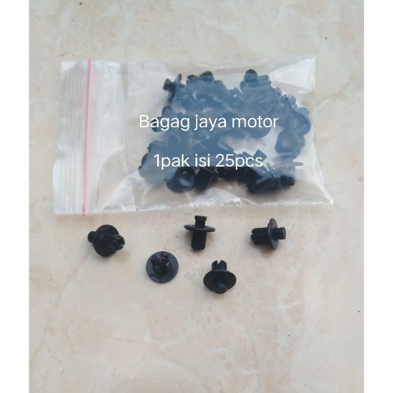 kancingan clip klip rivet body Honda beat deluxe Genio Supra GTR