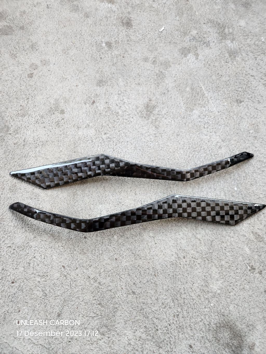 Garnish Side Vario 125 150 Led Old CARBON KEVLAR