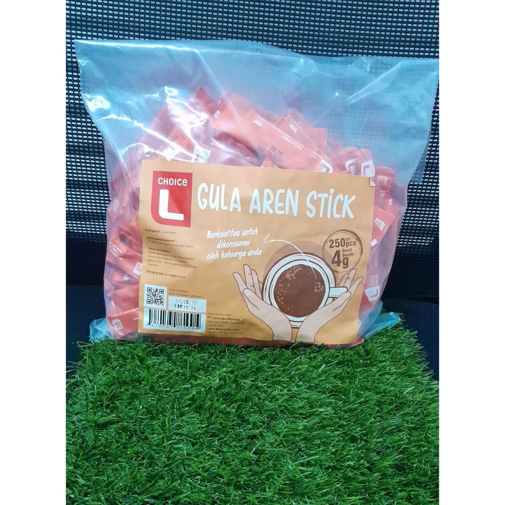 

PROMO CUCI GUDANG I CHOICE L GULA AREN STICK 4 GR