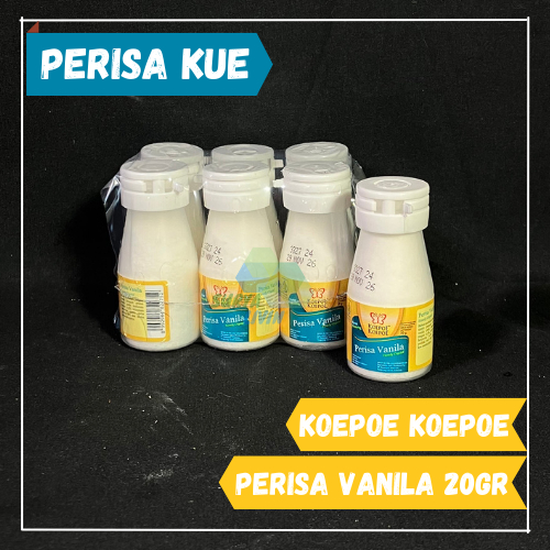 

Perisa Vanilla / Vanely Crystal / Bubuk Vanili Koepoe Koepoe 20gr