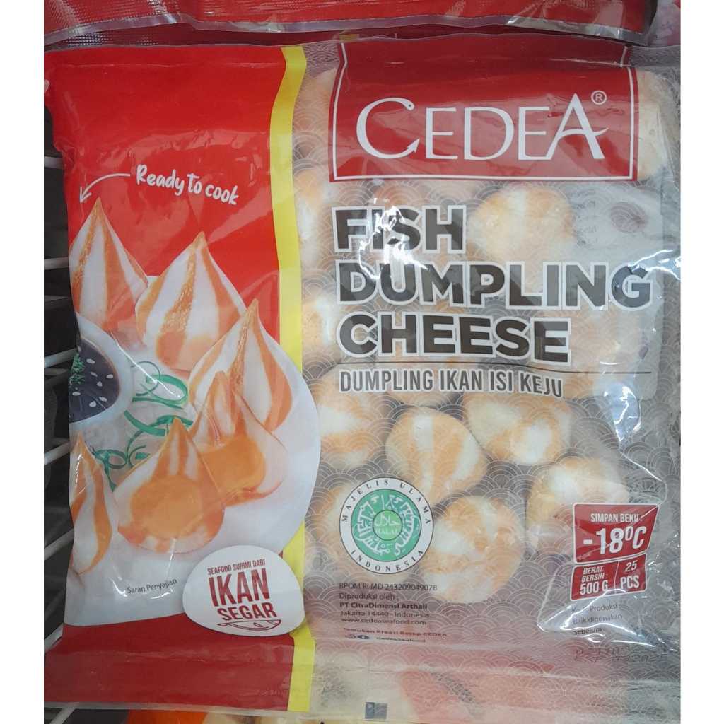 

Cedea Dumpling chese 500gr isi 25pcs / cedea