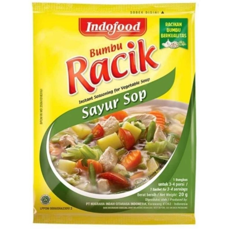 

Racik Sayur Sop