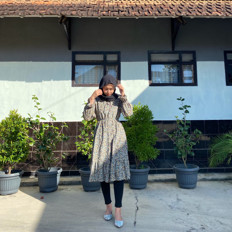 (preloved) dress bunga bunga