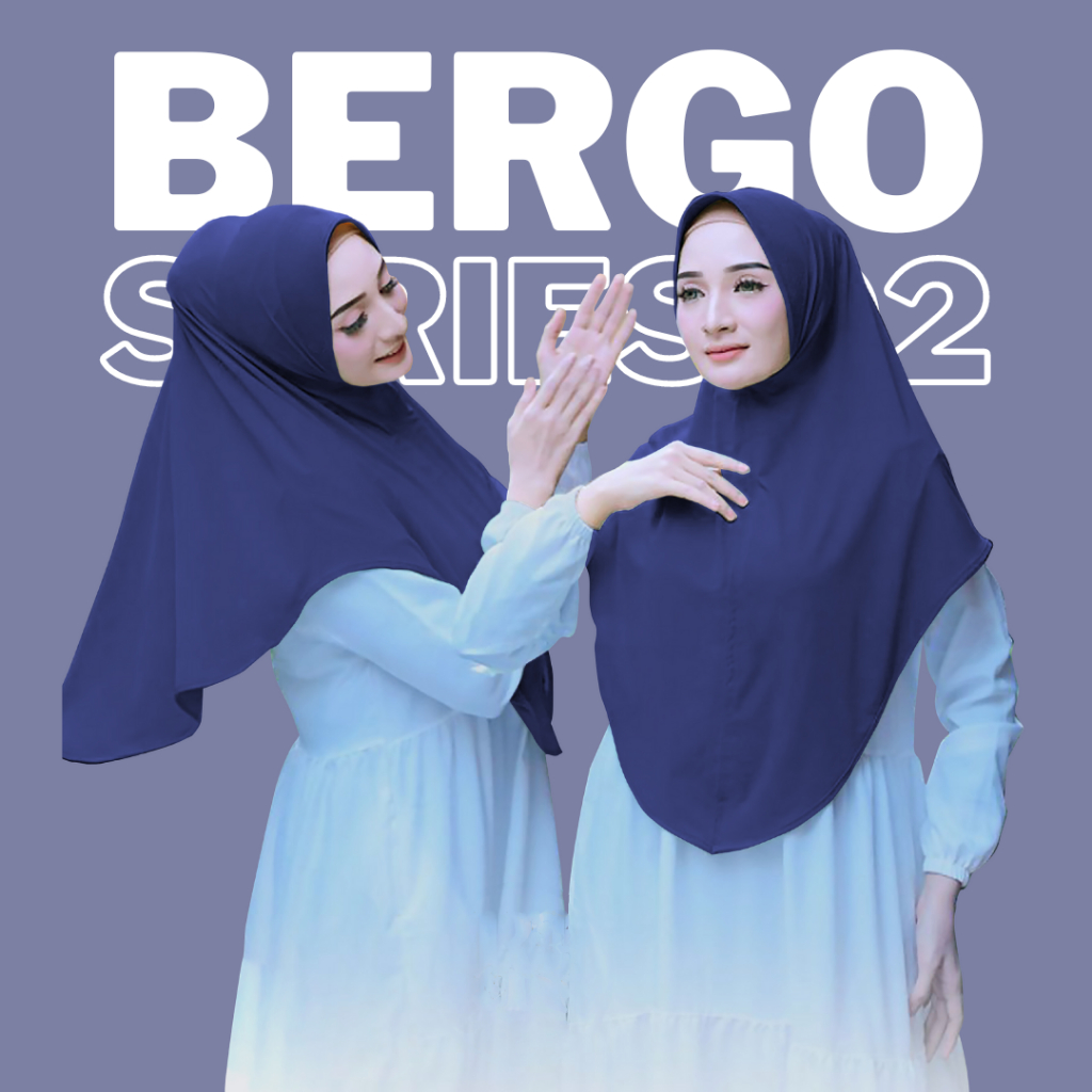 Bergo Series 02 | Hijab Instan Daily | Bergo Daily | Hijab Bergo