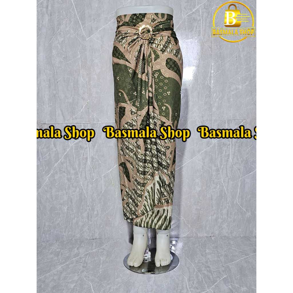 Rok Lilit Batik Rok Lilit Bawahan Kebaya Rok Kebaya Rok Wisuda GARUDA MERAH 110 Panjang 150 CM Rok M