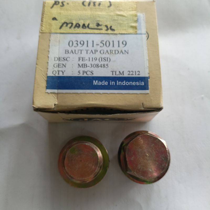 Baut Gardan isi Mitsubishi PS100/120 lama/Umplung/Ragasa