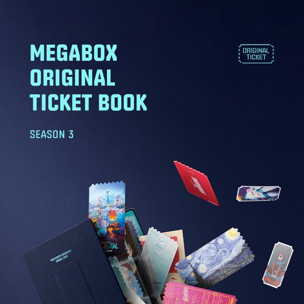 ORIGINAL TICKET BOOK - SEASON 03 - MEGABOXKR