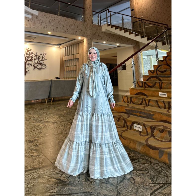 gamis set hijab naura by azkiya