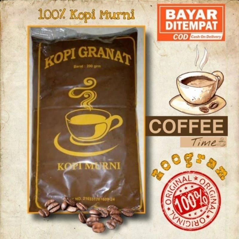 

KOPI GRANAT MURAH KOPI LELET MURNI ASLI SARANG REMBANG