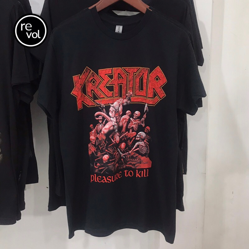KAOS BAND OFFICIAL KREATOR - PLEASURE TO KILL (ORIGINAL MERCHANDISE)