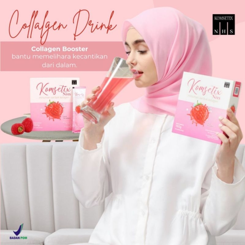 

C olla g e n D rin k | C olla g e n | K ola g e n | C ola g e n | C ola g e n D rin k K om s etix N hs 10 Sachet Terlihat Cerahkan