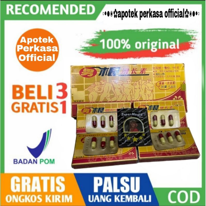 Nangen Zengzhangsu 100% Asli Original Obat Kuat Pria Perkasa Penambah Stamina Ampuh Tahan Lama nange