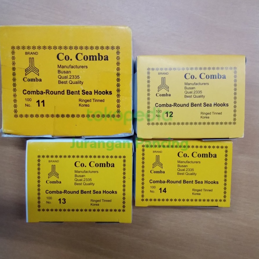 Kualitas Premium mata kail pancing comba 2335 no 1112131415 AC8