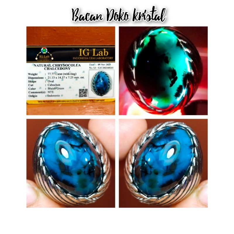 BATU BACAN DOKO TOTOL BODY KACA