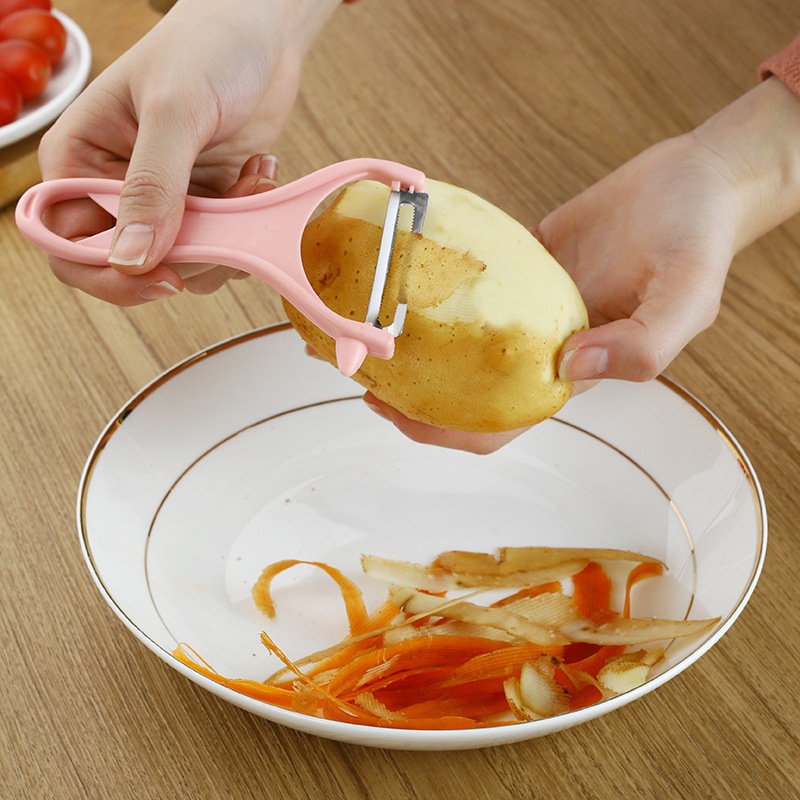 Peeler Mini Pengupas Kulit Buah Kentang Wortel Pisau Peeler