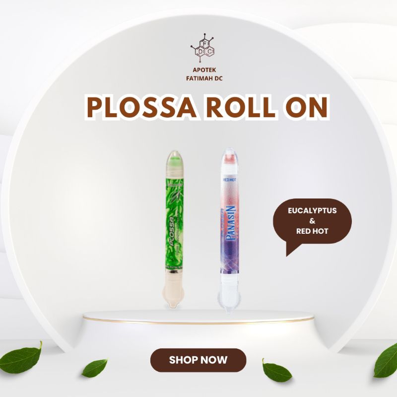 PLOSSA MINYAK ANGIN ROLL ON aromatherapy