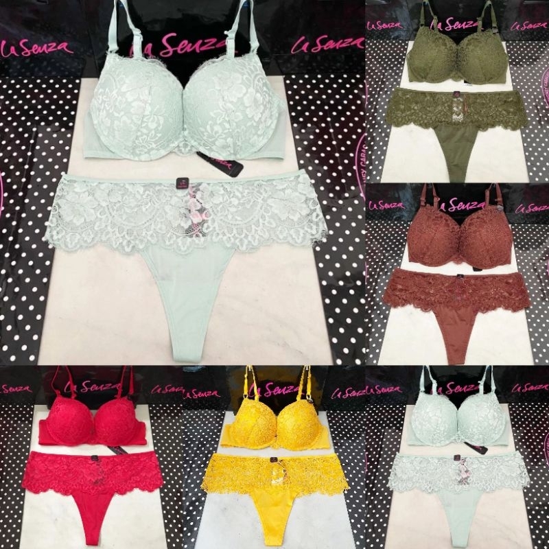 La Senza Beyond Sexy Bra Push Up Gel Level 3 34DDD 36C 11190720