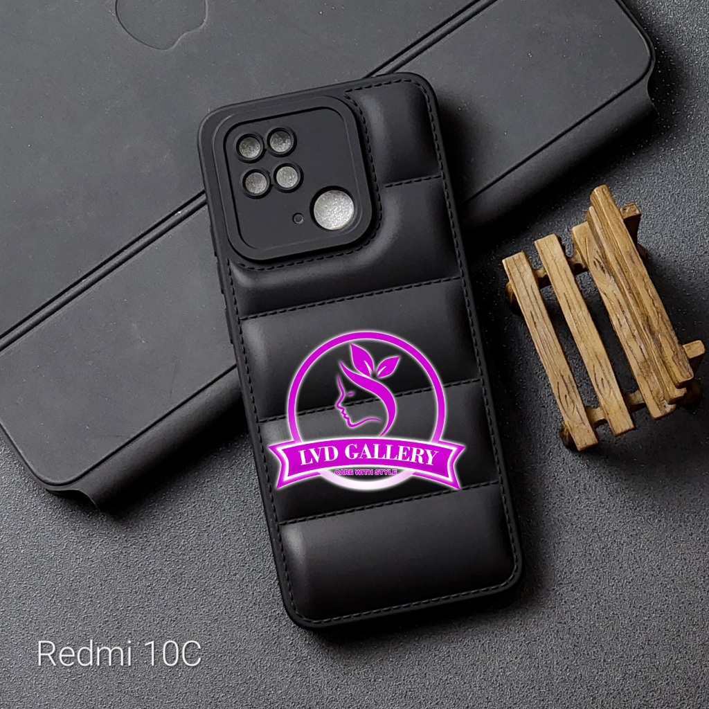 Redmi 10C Redmi 12 4G Redmi 12C SoftCase Pillow Macaron Black Case Bantal Redmi 10C Redmi 12 4G Redm