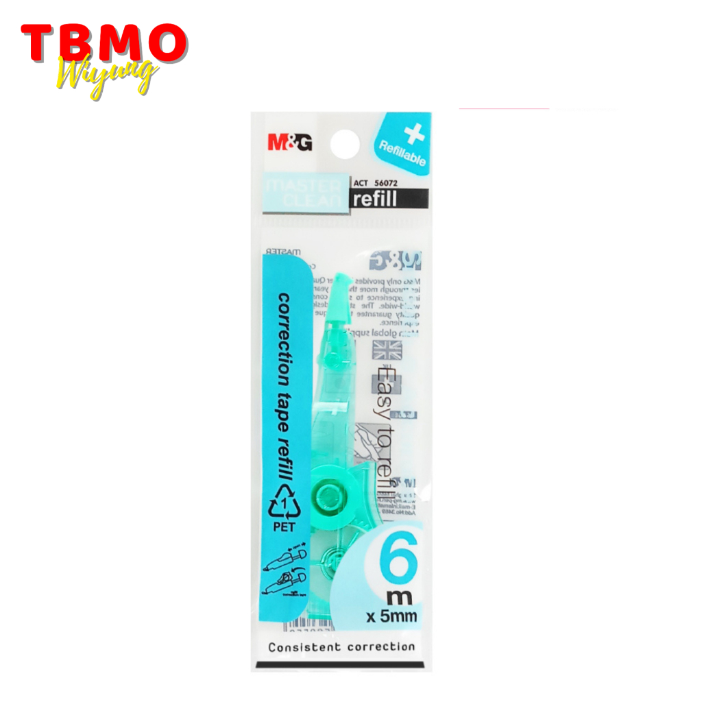 

TBMO M&G Refill Correction Tape Master Clean 6m ACT56072