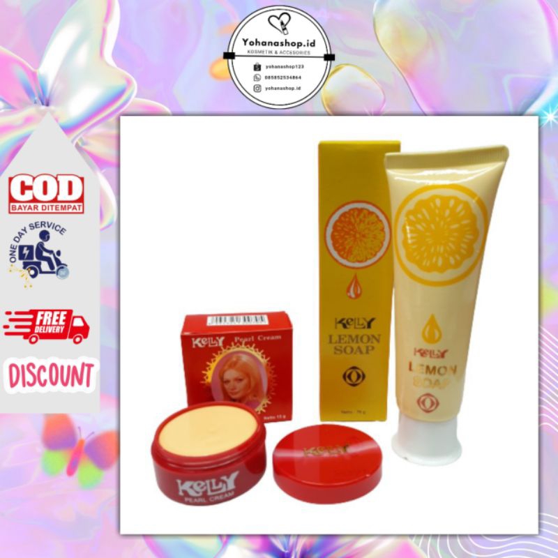 KELLY Skincare Kelly Lemon Soap Kelly Pearl Cream