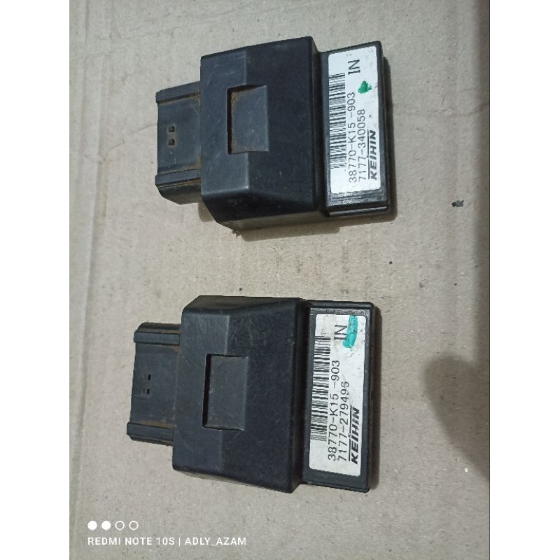 ECU ECCU HONDA CB150R CBR150R OLD HONDA K 15 original second copotan