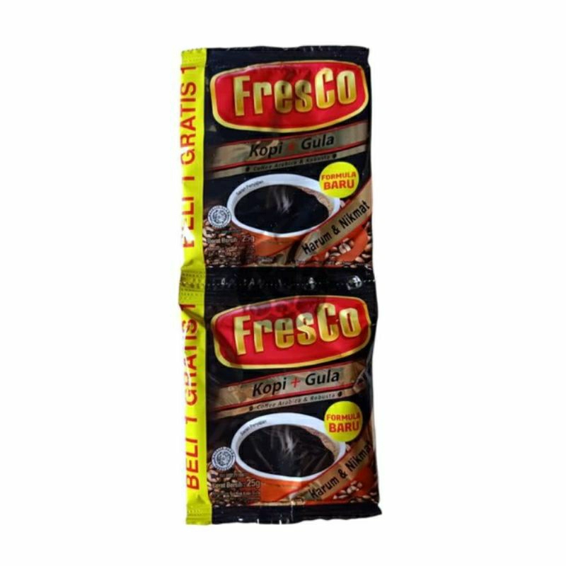 

(20pcs) FRESCO Kopi + Gula Renceng