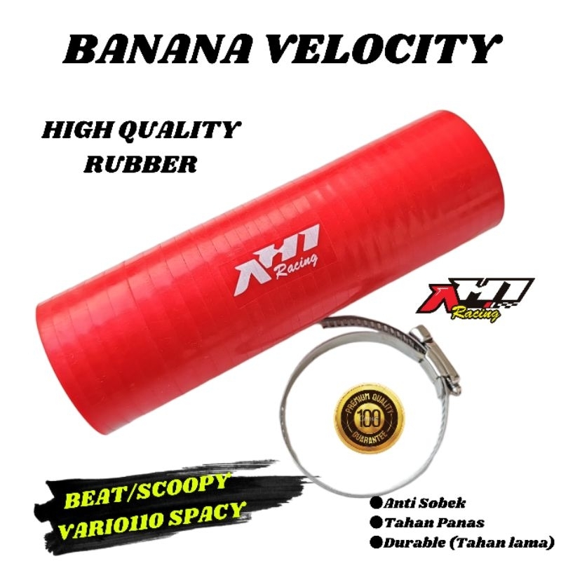 VELOCITY BANANA RUBBER BEAT Fi ESP SCOOPY Fi ESP VARIO 110 Fi AH1 RACING TB THROTLE BODY RACING