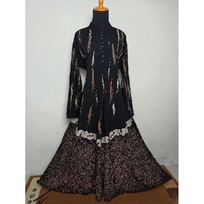Gamis Twill Ori Premium Zara - Batik Cap Pekalongan