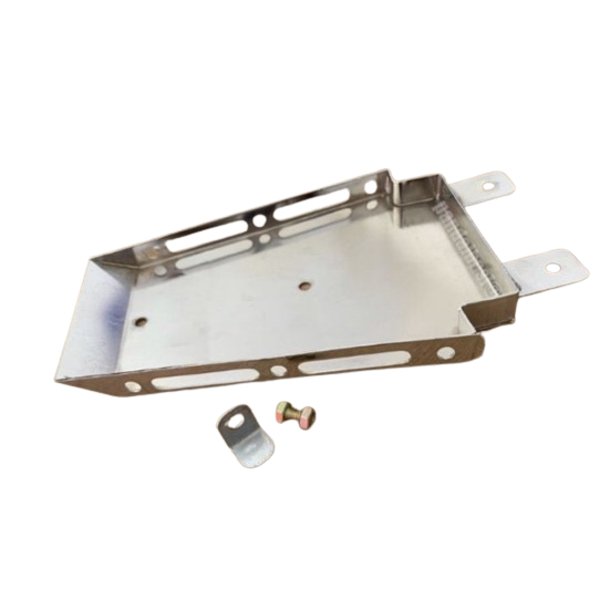 Breket Dudukan Pangkon AKI CB GL TIGER Model Slim SUPER TEBAL STAINLESS