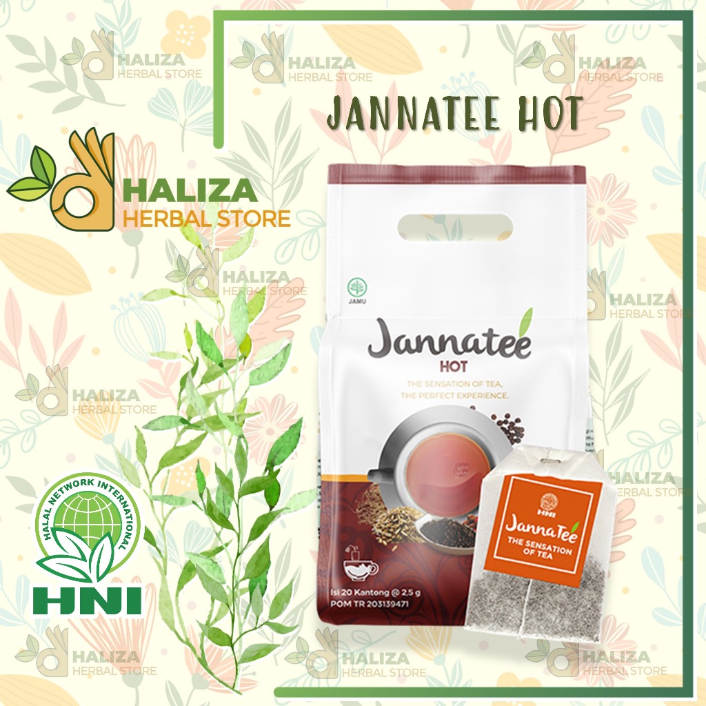 

Jannatea HNI HPAI - Jannatea HOT Teh herbal menjaga kesehatan stamina tubuh ORIGINAL BPOM