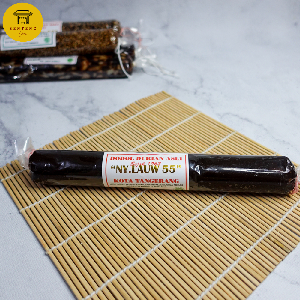 

Dodol Ny Lauw 55 Rasa Durian Asli 200 gr