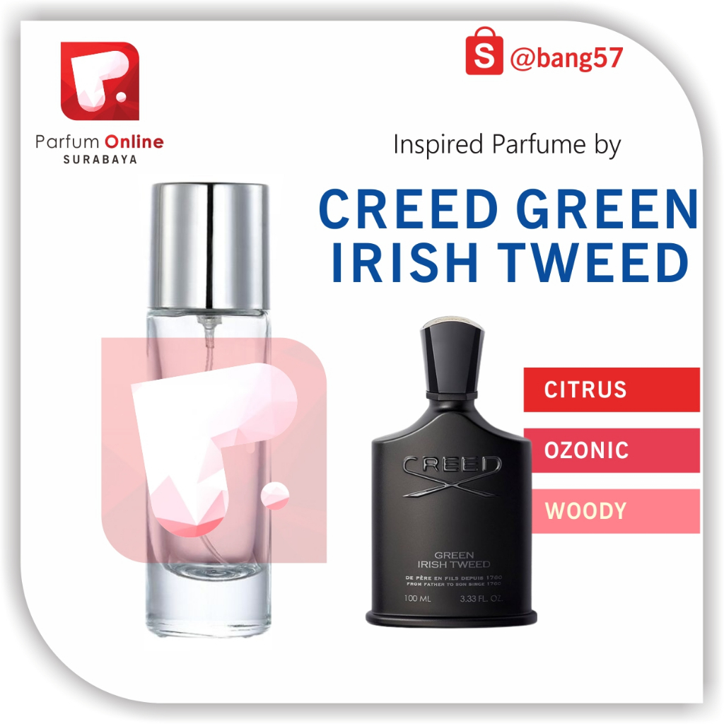 Parfum Refill - Creed Green Irish Tweed