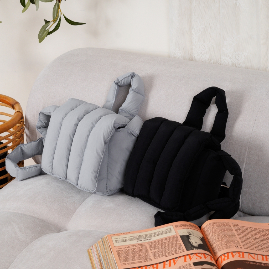 CEISYA Slingbag Tas Selempang Bahu Wanita Despo Kancing Magnet Fluffy Sling Bag Aesthetic Chikoisme