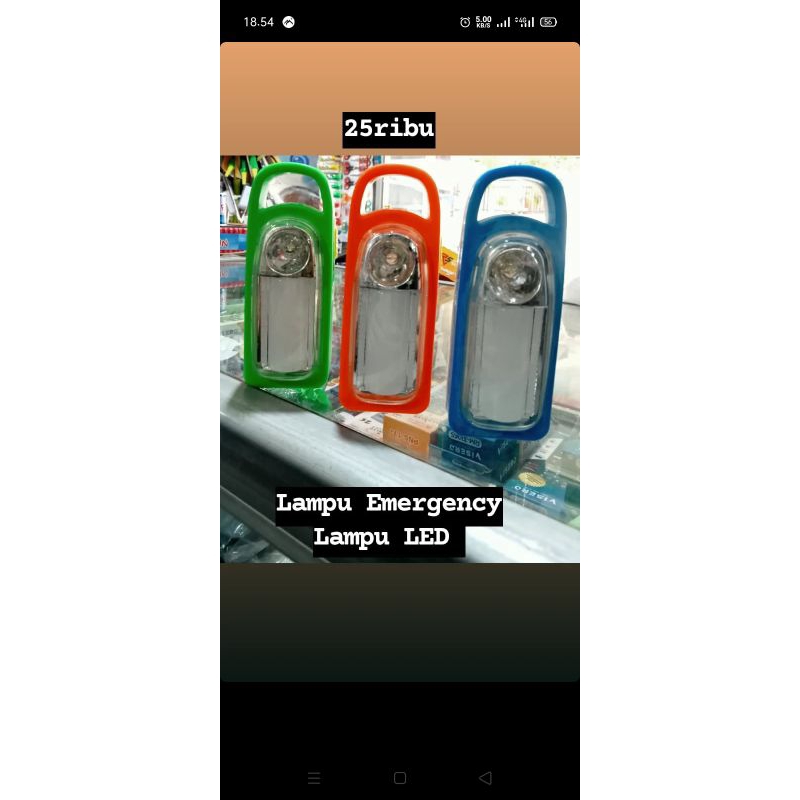 Lampu LED Emergency Mini