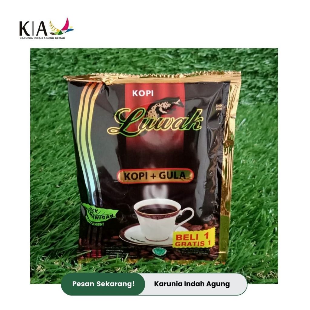 

Kopi Luwak Gula 25gr - 1 Renceng