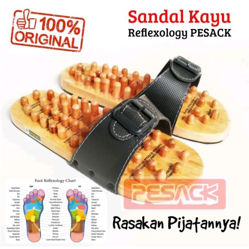 Sendal Sandal Kesehatan Kesihatan Kayu