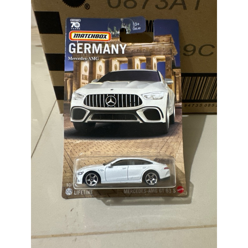 mercedes benz amg gt 63 s matchbox putih