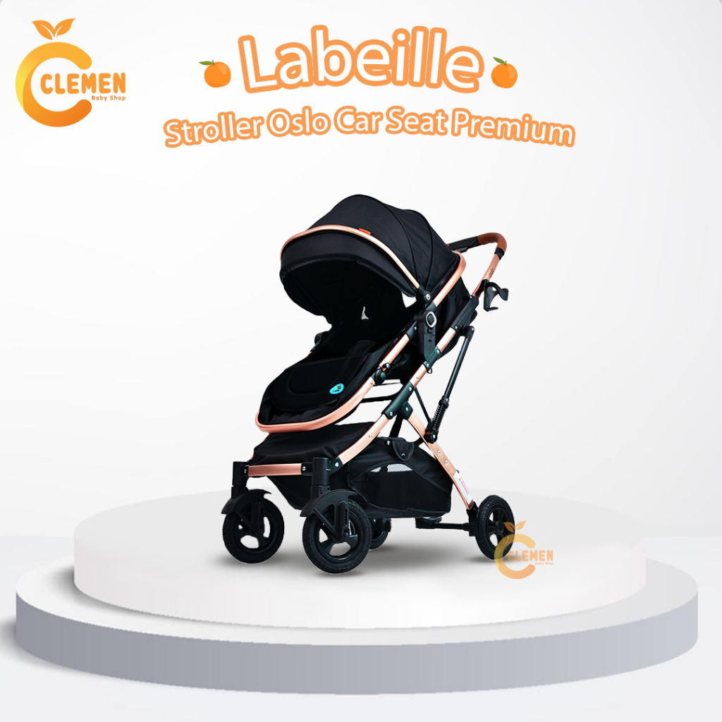 Labeille Stroller Oslo Car Seat Premium Reversible (Kereta Dorong Bayi)