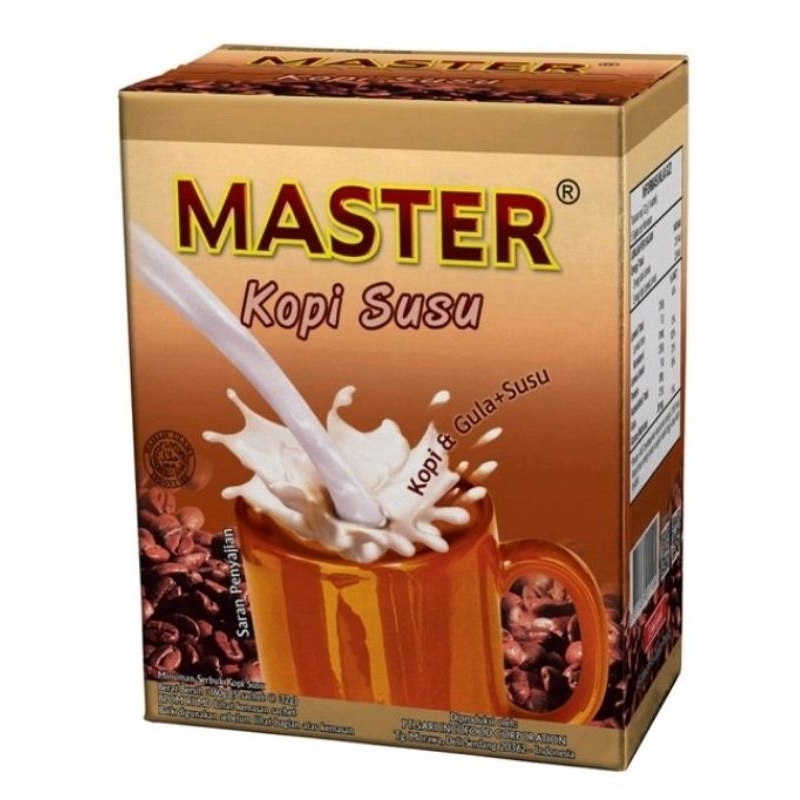 

Master kopi susu isi 5 sachet