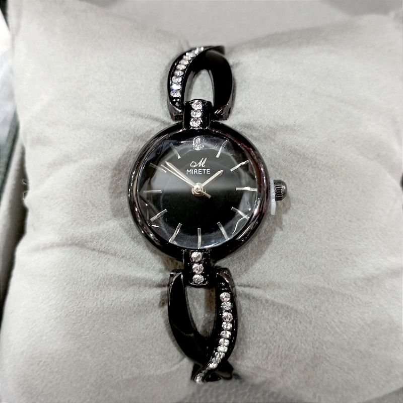 jam tangan wanita mirete fashion stainless steel
